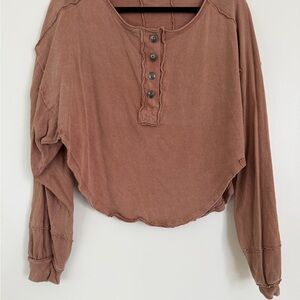We The Free Melodi Henley Top